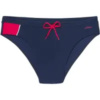 s.Oliver Badshorts marinblå / grenadine / vit