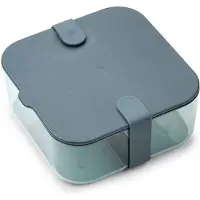 Liewood Matlåda - Carin - Small - 1,3 L - Whale Blue/Sea Blue - - One Size - Matlåda