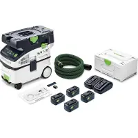 Festool CTMC MIDI I-Plus Mobil dammsugare inkl. batteri, inkl. laddare