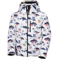 Helly Hansen för män. 66043 Jacka Kvitfjell Race Puffy vit (L), Casual, Polyester