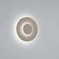 HELESTRA LED utomhus vägglampa BUD, dimbar, Brun / rost, Aluminium / grå / zink, Modern, LED-vägglampa utomhus