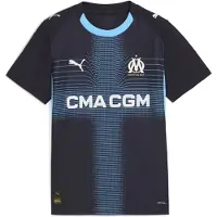 Puma Olympique Marseille 25/26 Replica Borta Junior T-shirt Med Kort ärm