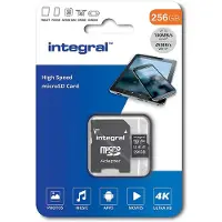 Integral Micro Sd Xc 256gb Clase 10 V30 Minneskort