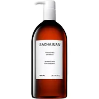Sachajuan Frtjockande hrschampo Volymgivande vrme- och UV-skyddsmedel Glans och jmn volym Parabenfri 33,5 fl oz