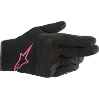 Alpinestars Handske Dam S Max Drystar Svart/Rosa L Handskar, kalvolliset
