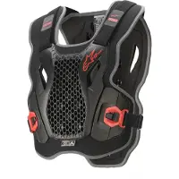 Alpinestars Bionic Action Bröstpansar med ryggskydd Svart XL/2XL Unisex sort