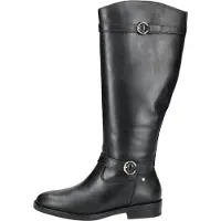 Pikolinos för kvinnor. W3C-9632 Läderstövlar Puertollano svart (38), Hud, Karta, 1 till 3 cm, Zip, Casual