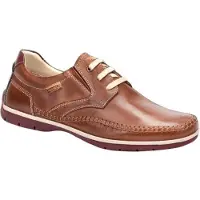 Pikolinos för kvinnor. M9A-4118 Bruna Marbella läderskor (39), Hud, Karta, Nyckelband, Casual