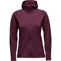 Black Diamond Women's Coefficient Fleece Hoody Blackberry