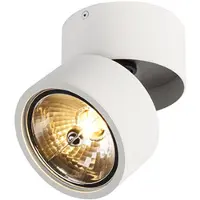QAZQA Modern spotlight vit rund justerbar - Go Nine