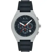 Giorgio Armani Analog klocka nattblå / grå