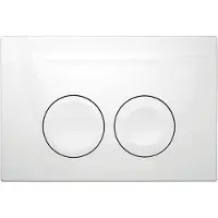 Geberit Delta 21 spolplatta/betjäningsplatta