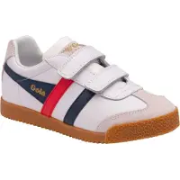 Gola Sneakers HARRIER LEATHER VELCRO pojkar - Vit - 33