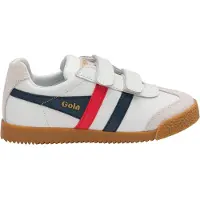 Gola Sneakers HARRIER LEATHER VELCRO pojkar - Vit - 35