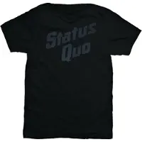 Ginza.se Status Quo: Unisex T-Shirt/Vintage Retail (Black) (Small)