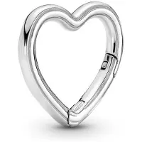 FOXANRY Jewelry 2023 Sterling Silver S925 berlock ME Heart Charm Loved Hoops Örhänge Fit original Armband Me kvinnor smycken present