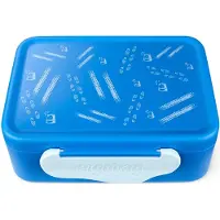 Ergobag Matlåda - Matlåda m. Avdelare - 1 L - Blått ljus - - One Size - Matlåda