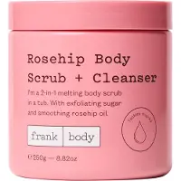 Frank Body Rosehip Body Scrub + Cleanser Kroppsskrubb 250 g