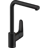 Hansgrohe HG Focus kök 280 med svart pip - Matt svart