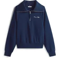 Tommy Hilfiger Ww0ww46632 Tröja Med Halv Dragkedja