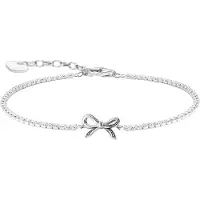Thomas Sabo True Romance Silver Bow with white zirconia tennisarmband A2172-643-14-L19V