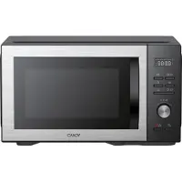 Candy Micro-ondes Combi Candy Essenza CMCA29EDLB 1000W 29L Digital Noir -Combiné à chaleur tournante- 5 Niveaux de Puissance -10 Menus Aut grå