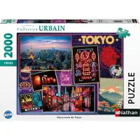 Nathan Nathan-pussel 2000 bitar - Discovery of Tokyo-4005555010913-14 år och äldre