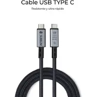 Subblim Högkvalitativ Usb-c-kabel 1.5 M 240w