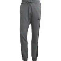 Adidas Sportbyxa 'Essentials' mörkgrå / svart