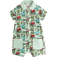 Next Sparkdräkt/body 'Cath Kidston Romper' mint / blandade färger