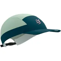 Compressport 5 Panel Light Green Pink Cap