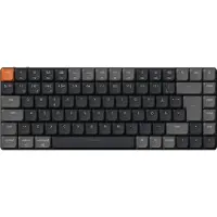 Keychron K3 v3 RGB QMK Wireless Hot Swap QMK - Low Profile 2.0 Brown - Gaming Keyboard - Utan numpad - Nordisk - Svart