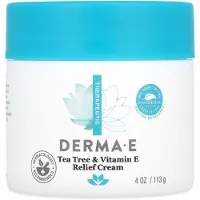DERMA E , Te Tree & Vitamin E Läkemedelskräm, 4 oz (113 g)
