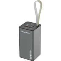 Wozinsky Powerbank 30000mAh med 65W snabbladdning, 2xUSB-C och 1xUSB för laptop och mobil