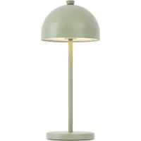 QAZQA Bordslampa grön inkl. LED IP54 Uppladdningsbar med laddstation - Squirrel