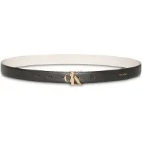 Calvin Klein Reversible Pebbled Leather Logo Belt