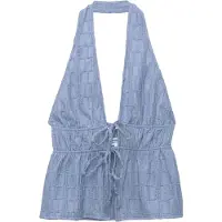 Pull&Bear Topp duvblå