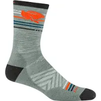 Darn Tough Men's Pacer Micro Crew Ultra-Lightweight With Cushion Seafoam