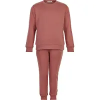 Minymo Sweatset - Canyon Rose - - 1 år (80) - Sweatset