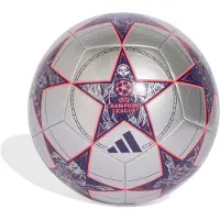 Adidas Fotboll Club Champions League 2025/26 - Silver/Röd/ Lila, storlek Ball SZ. 5