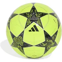 Adidas Fotboll Club Champions League 2025/26 - Gul/svart/silver, storlek Ball SZ. 5