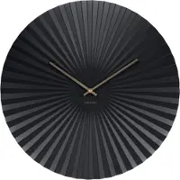 Karlsson Sensu XL KA5658BK väggklocka 50cm