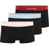 Calvin Klein 3 Pack Low Rise Trunks Icon Cotton Stretch