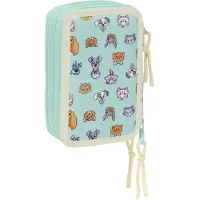 Disney Trousse Scolaire - - Multicolore - 37 Outils Inclus - Confortable - ISO 9001 ren