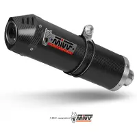 MIVV Oval Yamaha Xt 660 X/r 2004-16 Y.017.l3c Icke-homologerad Slip-on Ljuddämpare