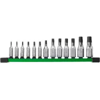 Milwaukee Hylsbitssats 4932480565; 1/4''-3/8''; Torx; 13 st.