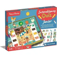 Clementoni edukativt leksak Interaktiv quiz Junior polska språket 50941