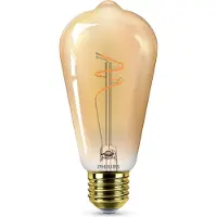 Philips 8721103049056 LED-lamp E27 Spiralform 3.1 W = 25 W Guld, Bernstein 1 st