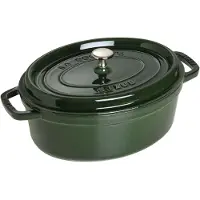 Staub Oval Gryta i 4,2 L - Grytor Gjutjärn Grön