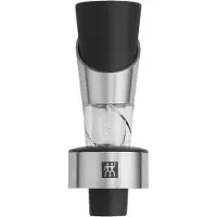 Zwilling Vinluftare-Pourer-Stoppare, I flaske, Rustfrit stål, Sort, Rustfrit stål, 80 mm, 130 mm, 42 mm